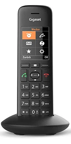 Gigaset Mobile aggiuntivo C570H nero con base di ricarica solo per telefoni C570 / C570A