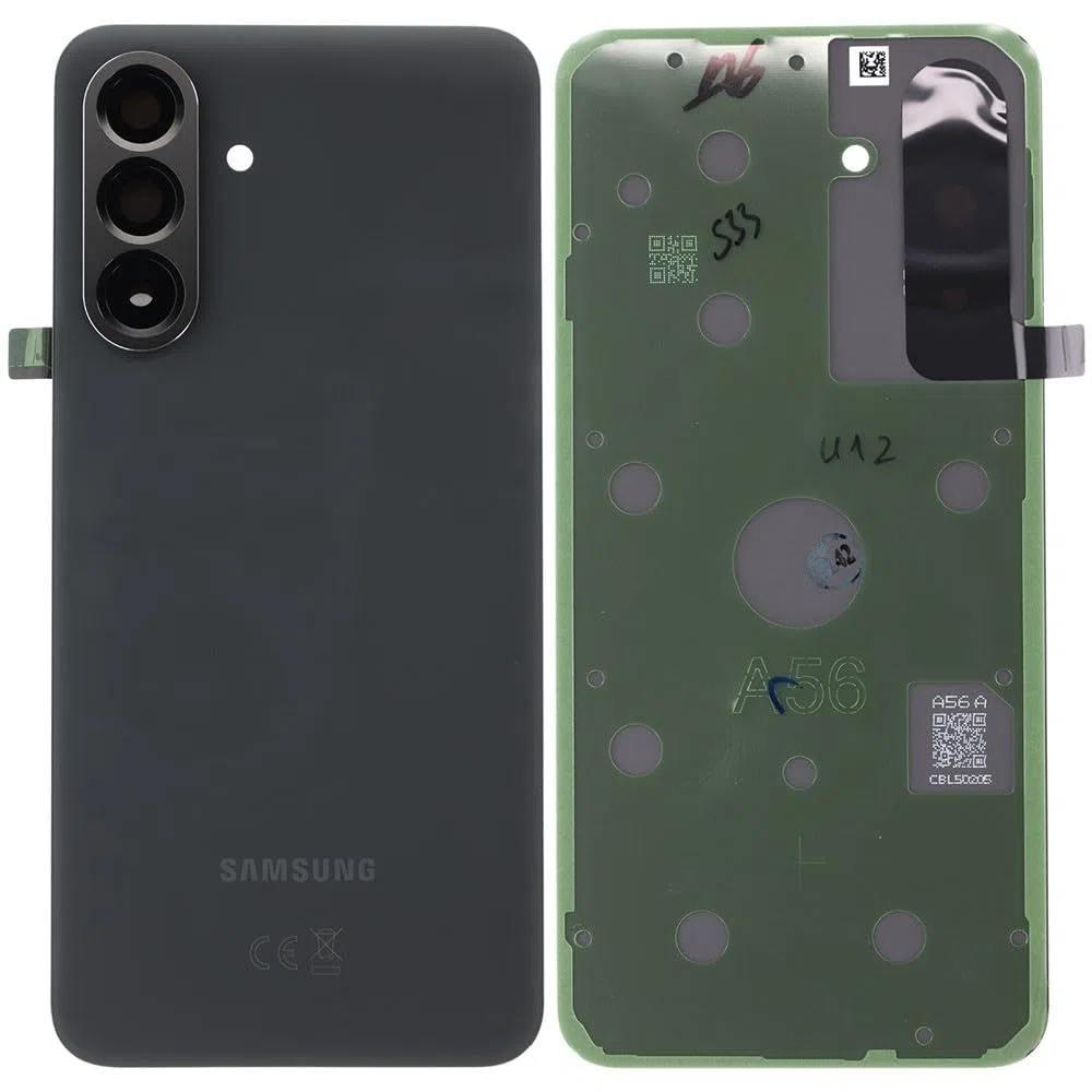 SPES Cover posteriore originale per Samsung Galaxy A56 A566B con strisce adesive premontate e vetro per fotocamera