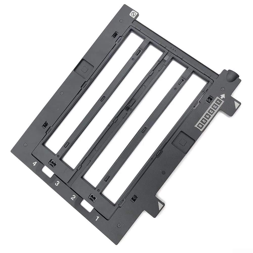 Supporto per striscia di pellicola da 35 mm per V700 PHOTO, V750 PRO, V800, V850, 4990, per GT-X900 e per scanner GT-X970 - guida per diapositive foto negative/positive in ABS (senza vetro)