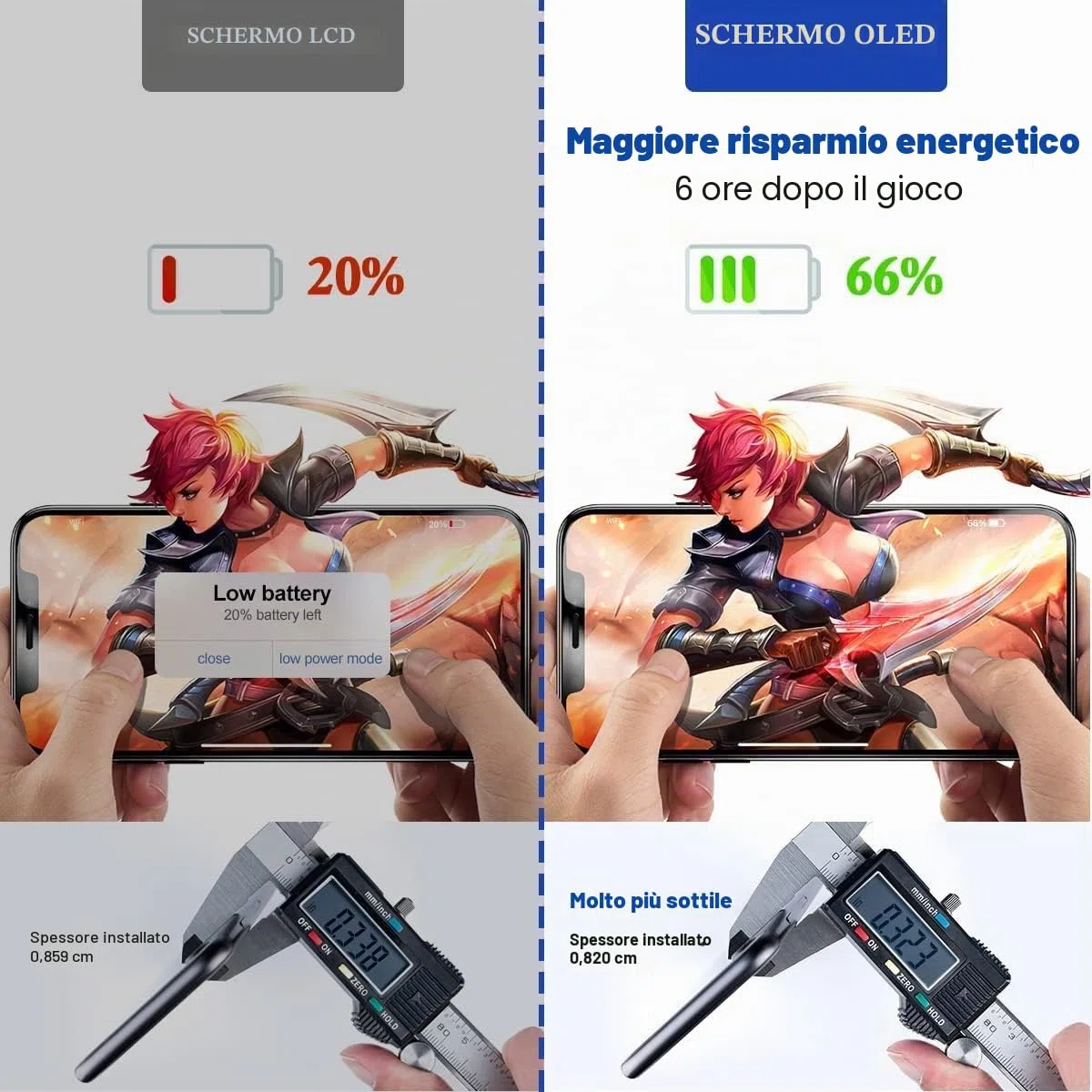 EFaith Schermo per iPhone 11 Pro 5,8" OLED Full HD Schermo di Ricambio 3D Touch Digitizer Assembly con Kit di Riparazione Completo + Protezione Schermo + Adesivo Impermeabile Modello A2160/A2217/A2215