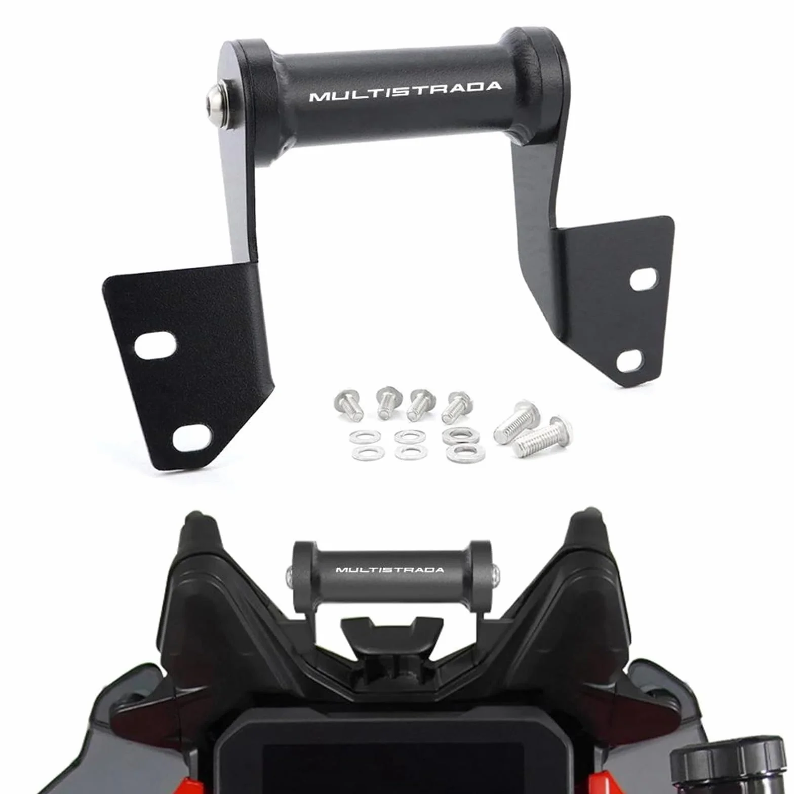 Supporto Navigatore Supporto Per Navigatore Per Moto Per Ducati Multistrada V4 V4S V4RS/Pikes Peak/Rallly Per GPS E Telefono