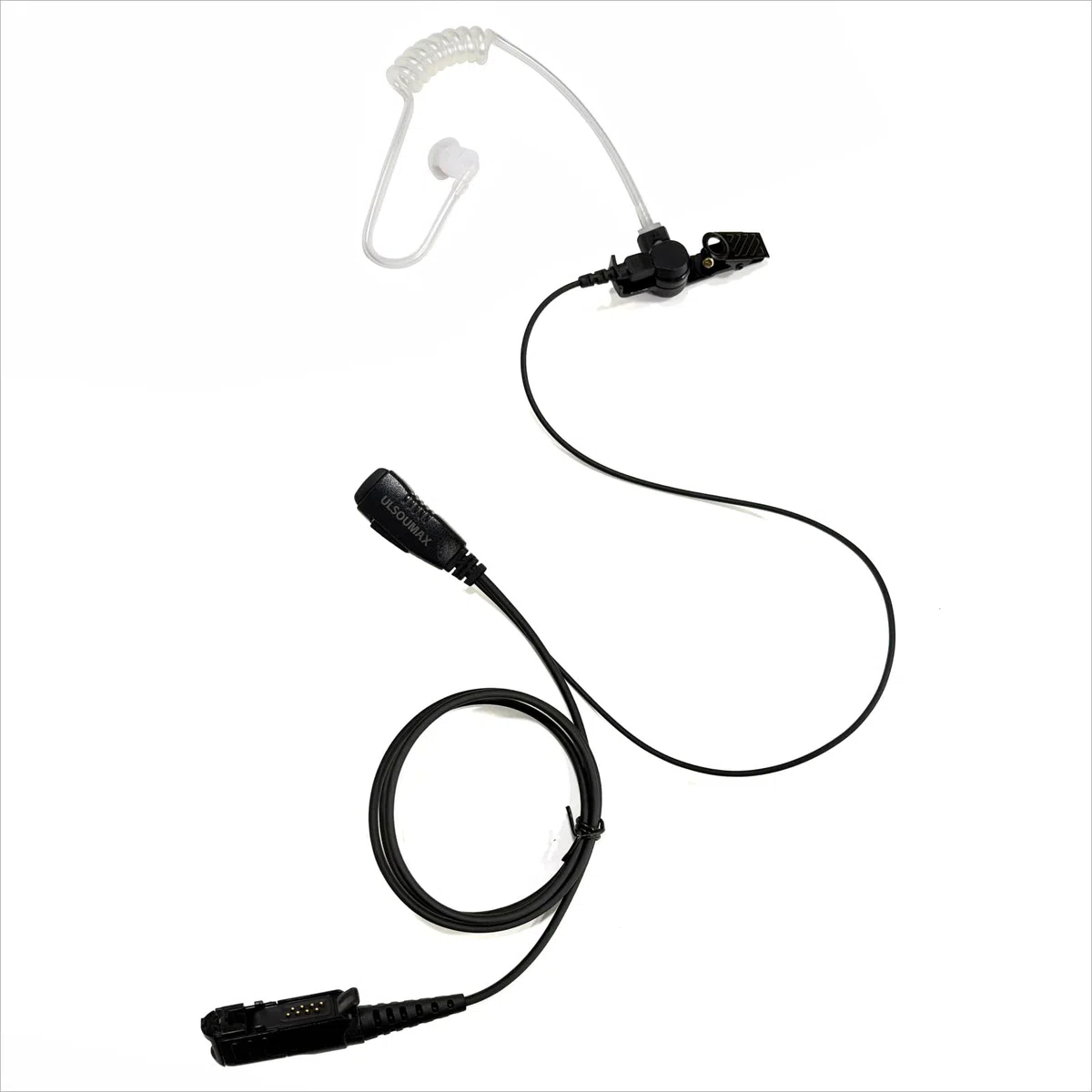 Air Acoustic Tube Auricolari Compatibile con Motorola DP2400 DP2400e DP3441e XPR3300e XPR3500 MTP3150 XiR P6600i Radio, Cuffia Acustica Auricolare con pulsante PTT Mic