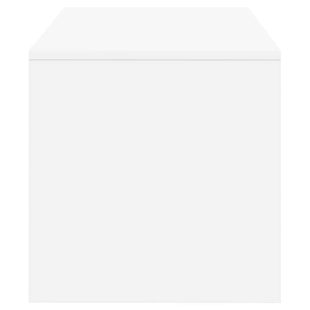 vidaXL Mobile TV e Console TV, Bianco, 60 x 40 x 40 cm, Legno Tecnico, Multifunzionale