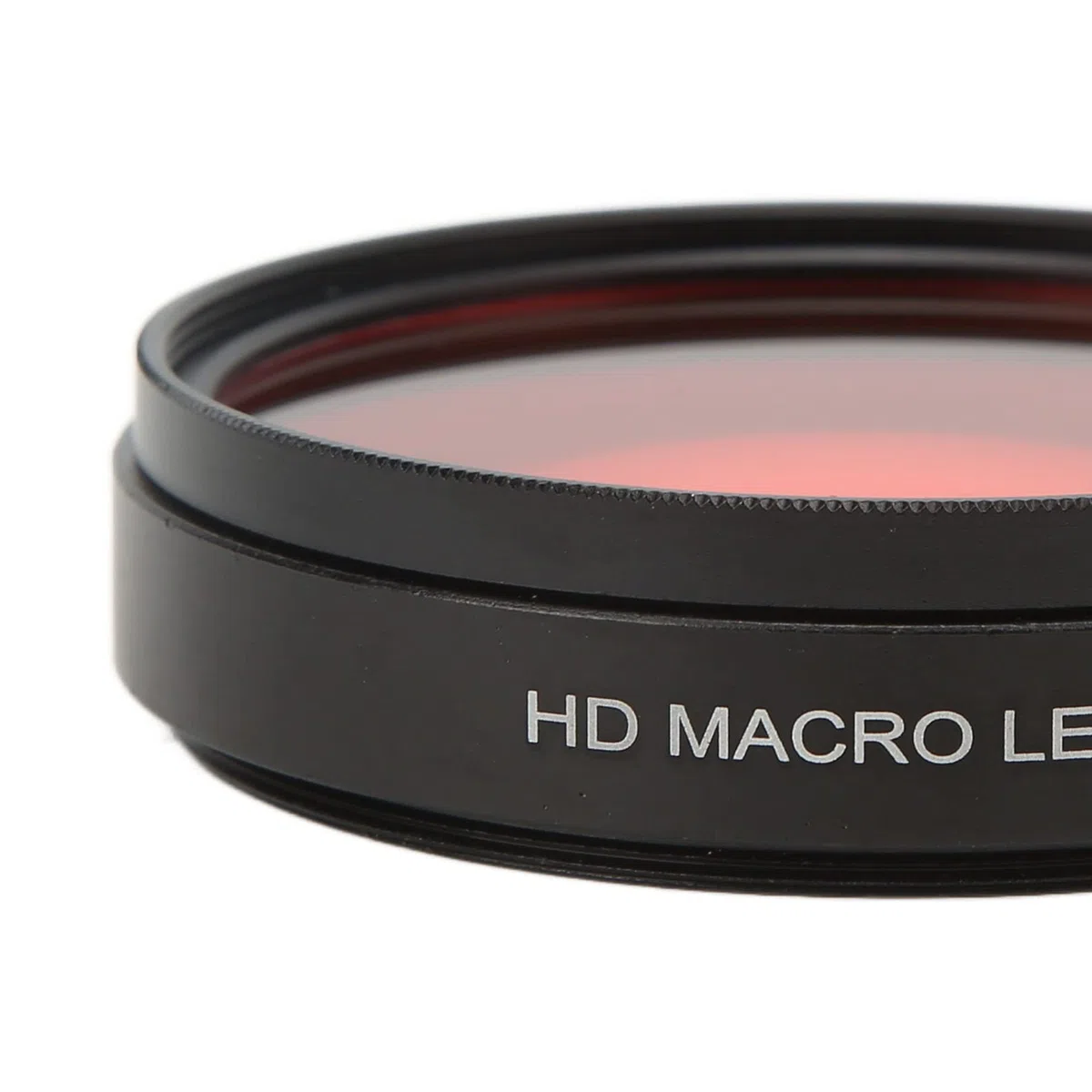 Filtro Rosso con Obiettivo Macro 16X, Filtro Rosso JUNESTAR da 58 Mm per Action Cam, Filtro Subacqueo con Obiettivo Macro Ravvicinato 16X per 9 Fotocamere Sportive