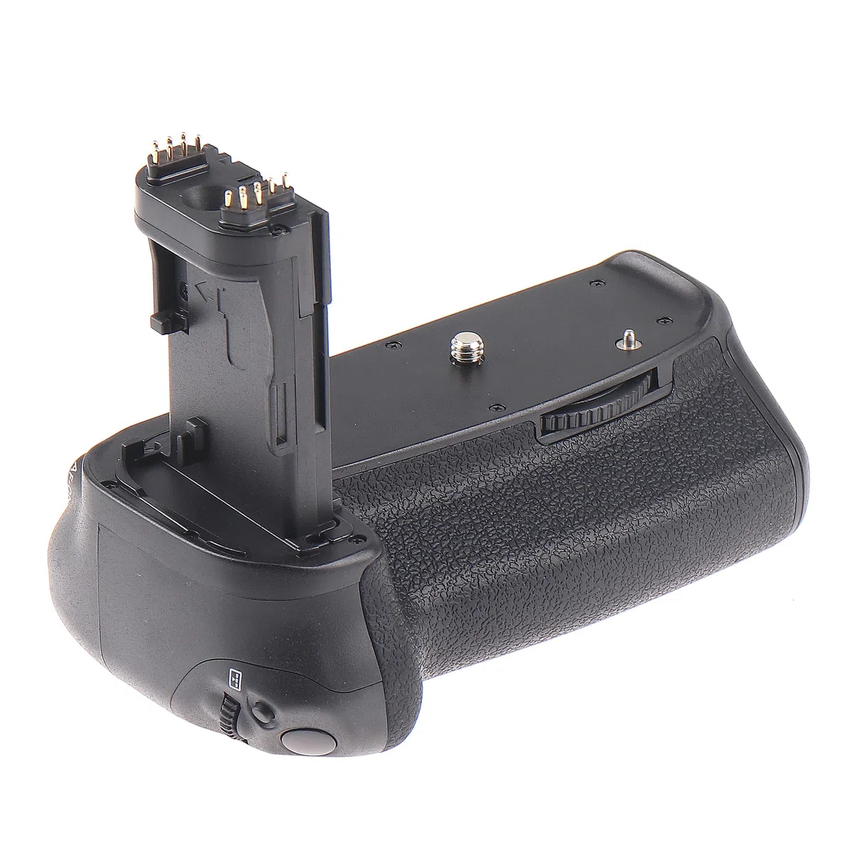 Hersmay BG-E20 - Impugnatura per fotocamera Canon 5D Mark IV, impugnatura di registrazione verticale con doppio vano batteria, prestazioni avanzate ed ergonomia migliorata, contiene 2 batterie LP-E6