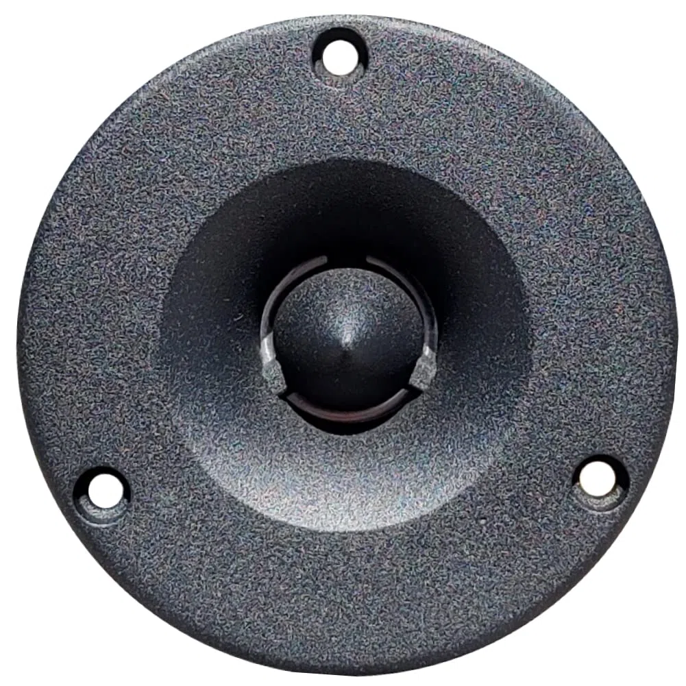 MASTERAUDIO 2 TWEETER BST03/8B neri da 175 watt rms 350 watt max 9,7 cm di diametro e 105 dB 8 ohm con profondità 3,8 cm per casa home feste party, a coppia
