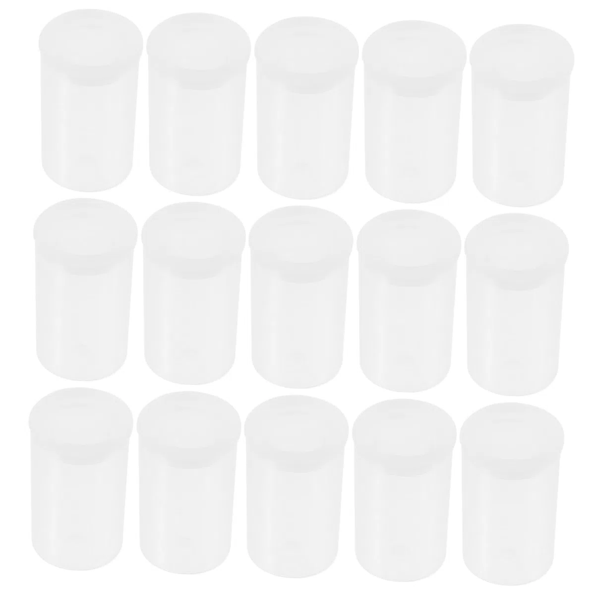 Uonlytech 120pezzi Canister Per Pellicole Plastiche Con Coperchi Contenitori Per Film Fotografia e Attività All