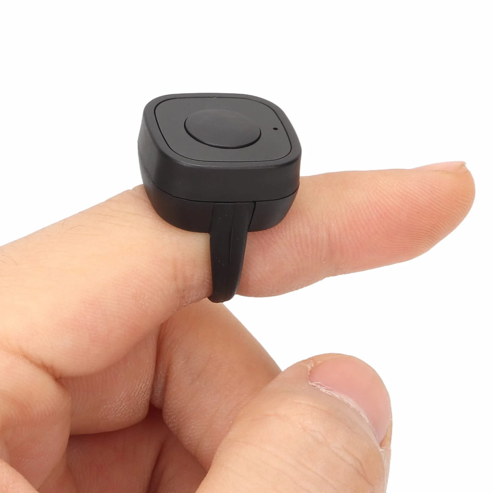 Controllo Remoto Bluetooth App Page Turner, Clicker Ad Anello di Scorrimento Remoto per la Lettura di Video TikTok, Controller con Punta delle Dita per Selfie con Otturatore della