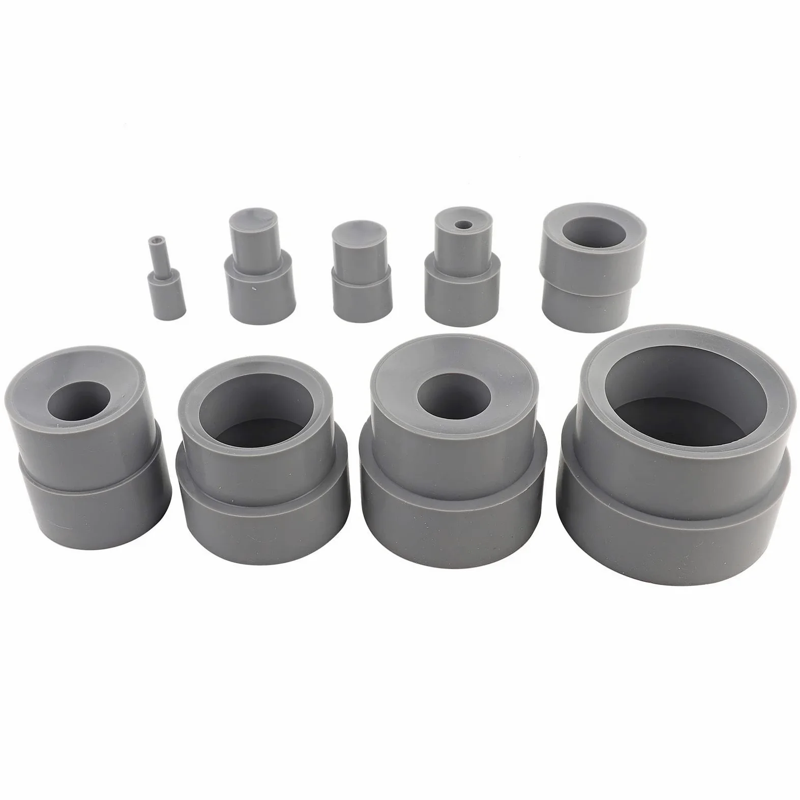 Gomma per la rimozione dell'obiettivo DSLR, 9 pezzi Strumento di riparazione per obiettivo della fotocamera DSLR Confezione da 9 pezzi 8-83 mm Strumenti Accessori per la rimozione delle lenti ad anell