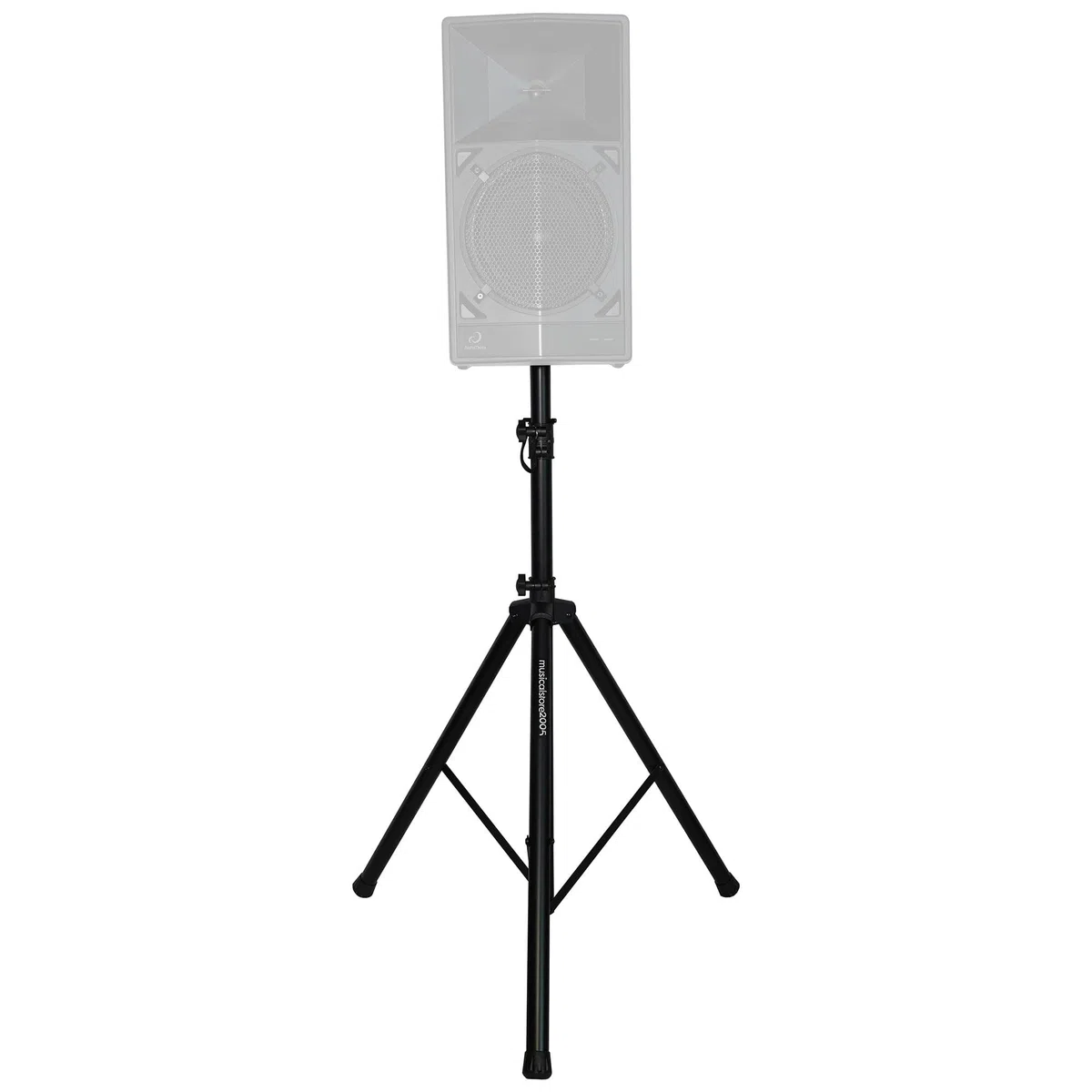 Supporti per Casse Acustiche | MusicalStore2005 Supporto Treppiede Universale per Diffusori, Altezza Regolabile 120-180 cm, Struttura Stabile e Richiudibile