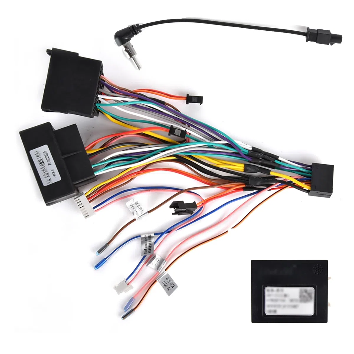 Hodozzy 36Pin e 40Pin Adattatore Cavo ISO con Canbus per VW Golf Polo Skoda Seat Touran Autoradio Standard ISO Adattatore per Android Autoradio con SWC e Cablaggio Della Linea di Controllo Retromarcia