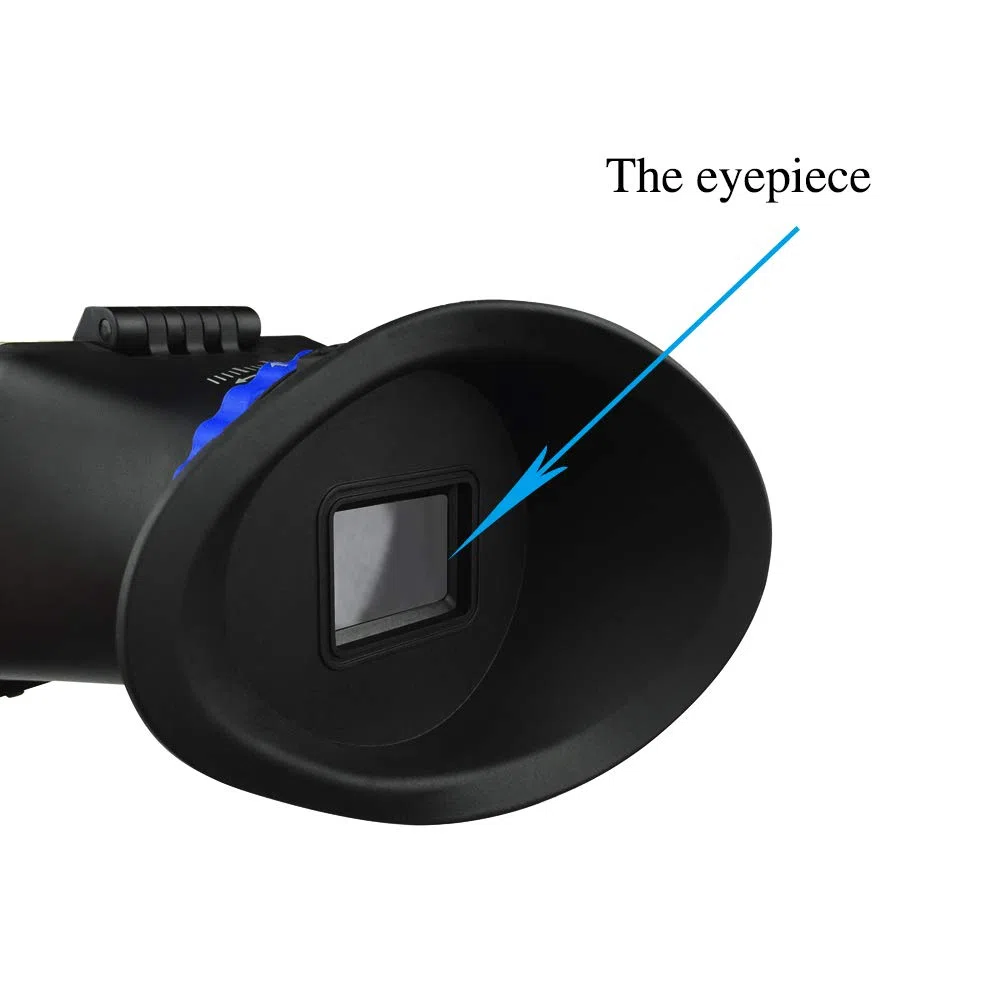 Mirino LCD professionale per fotocamera, ingrandimento 3x, compatibile con schermo da 3 a 3,2 pollici, parasole per fotocamere reflex e mirrorless