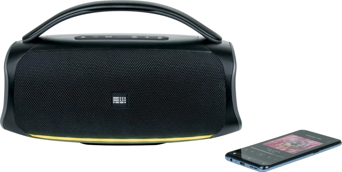 Altoparlante wireless luminoso - BIGBEN - Mainstream 4 - Bluetooth, 100W, USB, Micro-SD, AUX-IN, batteria 6000mAh
