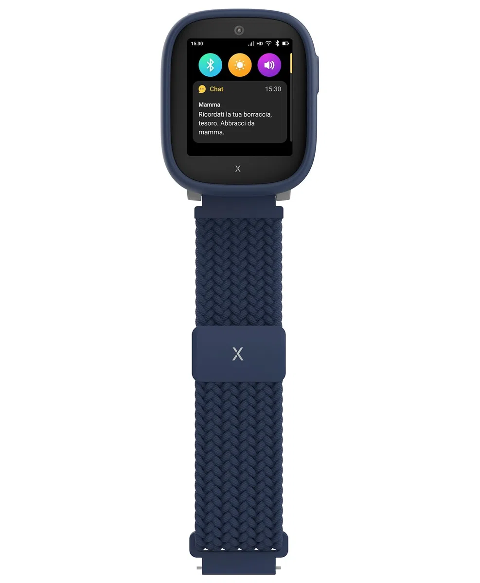 XPLORA X6 Play - Telefono orologio per bambini (4G) - Chiamate, messaggi, modalità scuola per bambini, funzione SOS, localizzazione GPS, fotocamera e contapassi - Include 2 anni di garanzia (BLU)