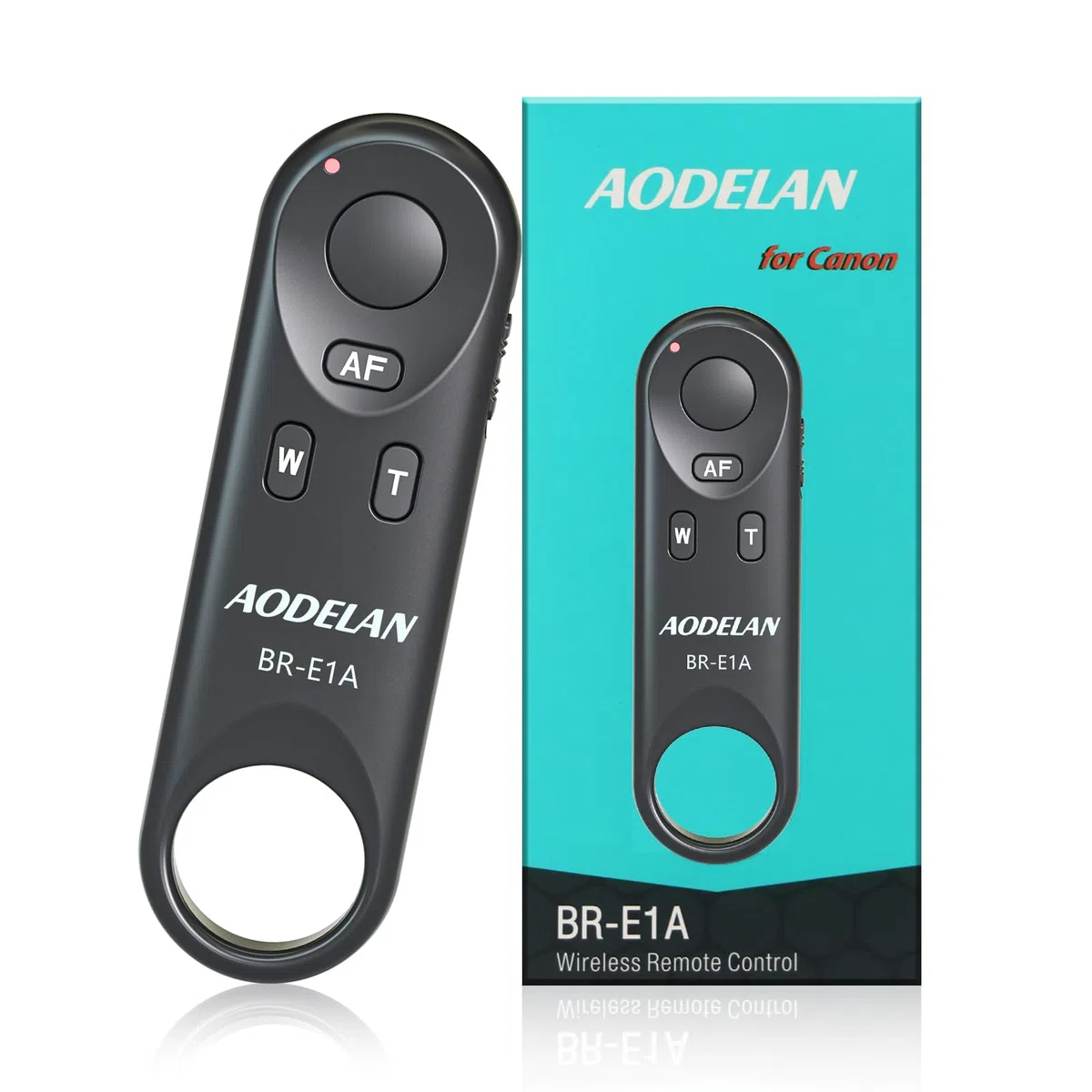 Telecomando wireless per fotocamera Canon R3/R7/R10/M50/EOS M6 Mark II/R/RP/90D/6D Mark II/R5/R6/800D/850D/250D/Rebel SL2/T7i/G5 X Mark II/G7 X Mark III, sostituisce Canon BR-E1