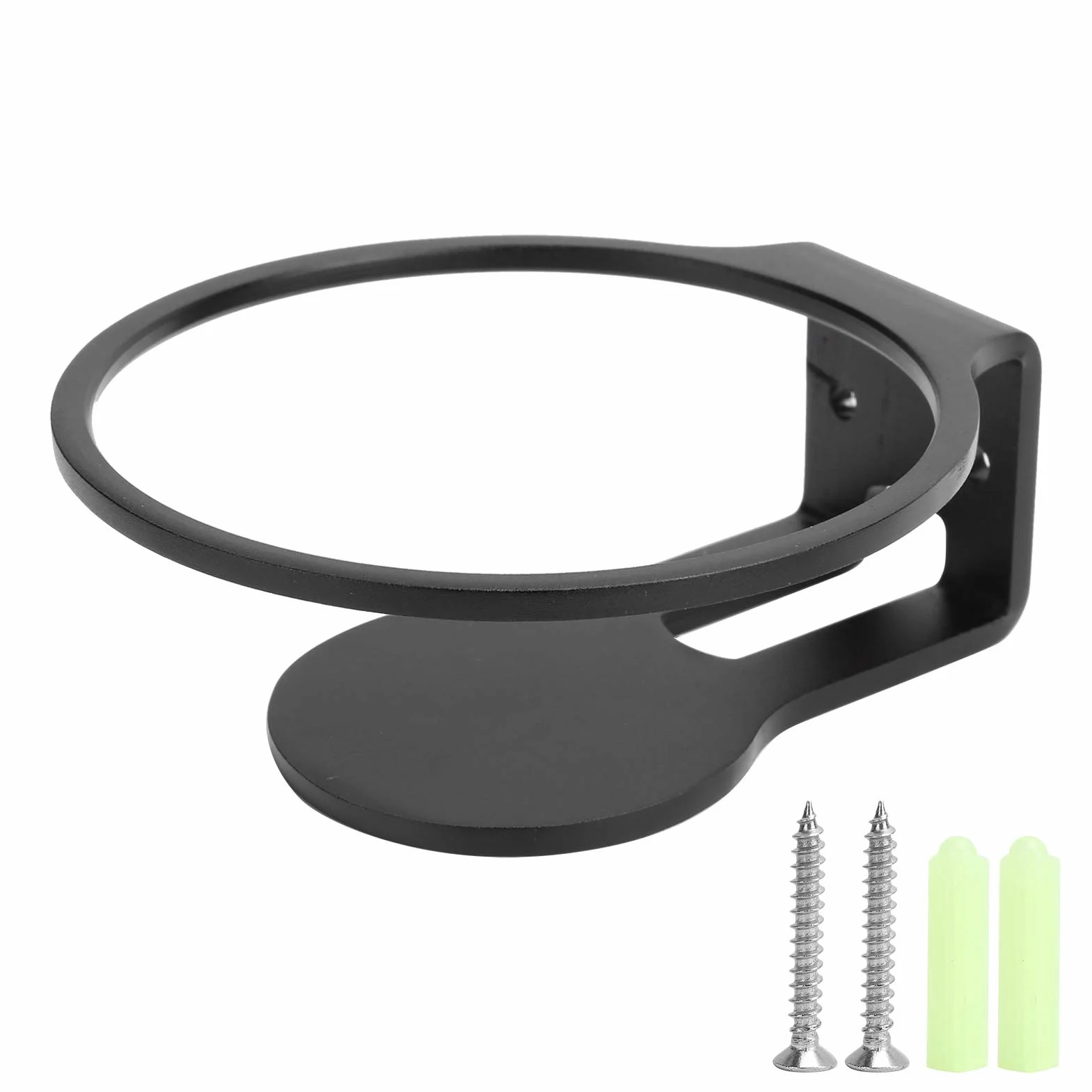 KIKYO Homepod Mini Supporto da Parete, Robusto Supporto da Parete per Altoparlante per Homepod Mini, Supporto per Homepod Salvaspazio Stabile con Facile Installazione per Cucina Bagno(Nero)