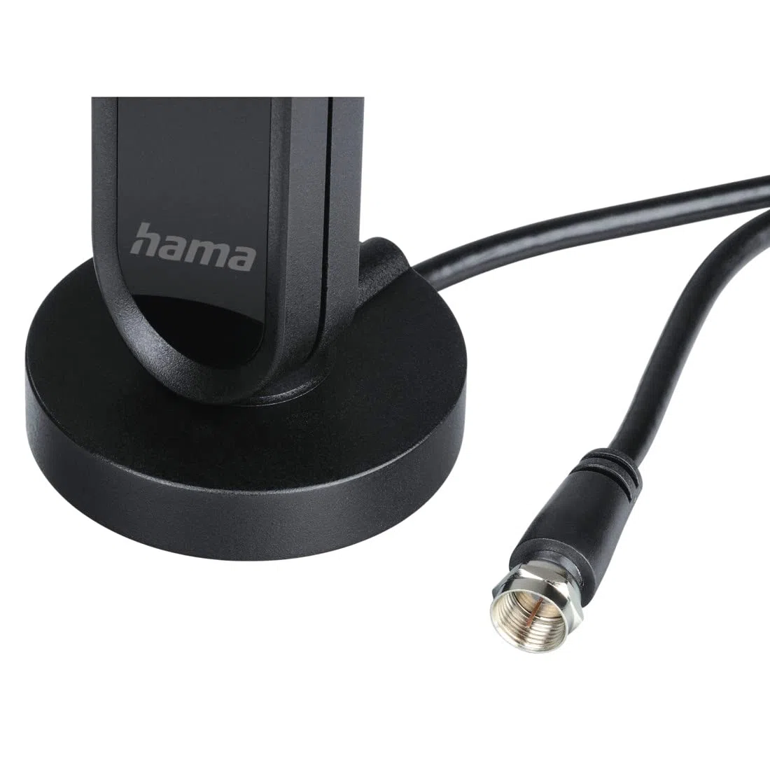 Hama 121652 30dB television antenna - Television Antennas (Black, 1.4 m, 30 dB, DAB,DAB+, 60 mm, 60 mm)