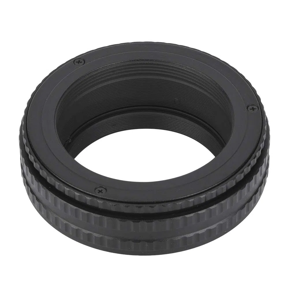 CHICIRIS Adattatore Elicoidale di Messa a Fuoco M42, Tubo Macro Regolabile 17-31 Mm per la Messa a Fuoco Dell'obiettivo, con Attacco M42 Standard, Robusta Lega di Alluminio