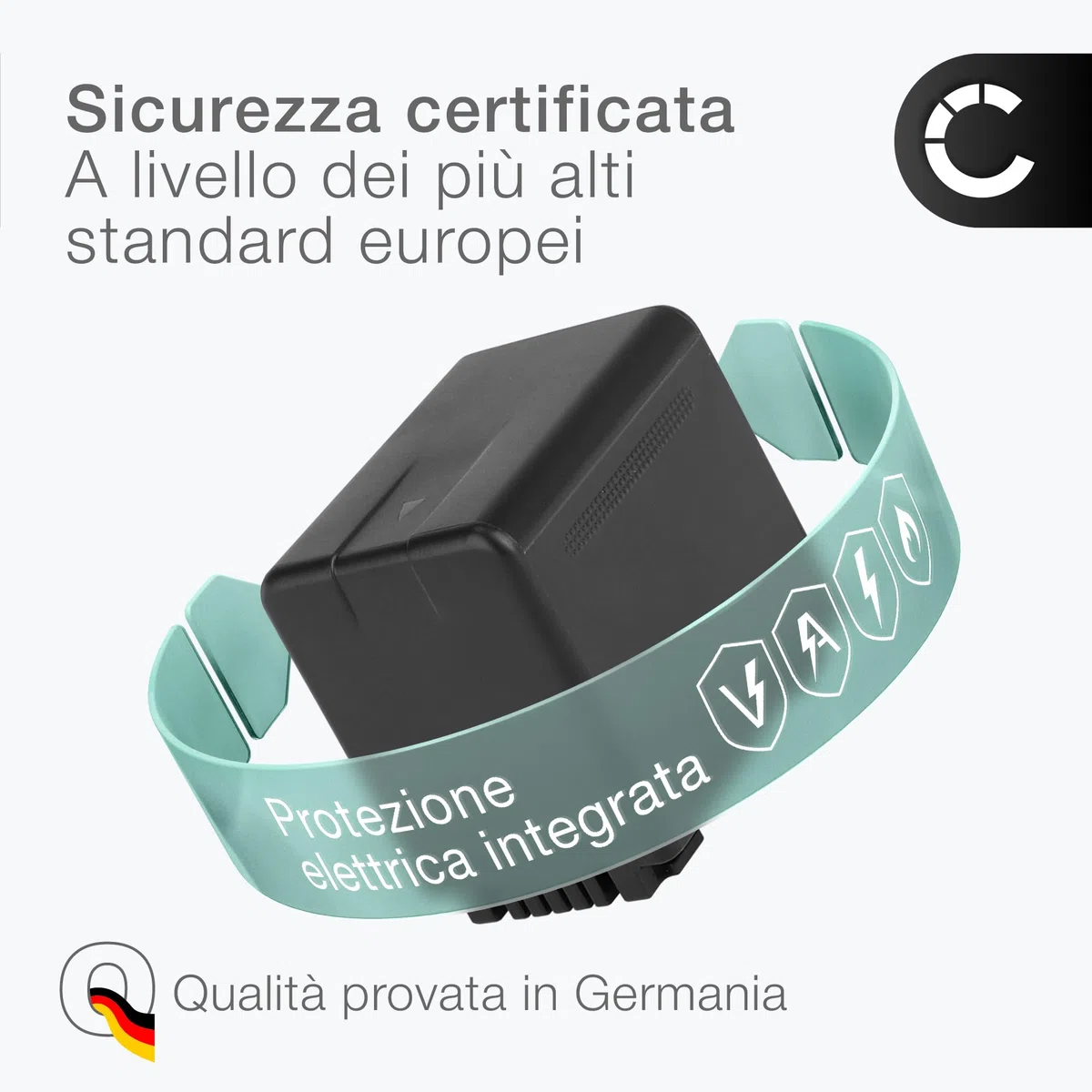 CELLONIC 1x Batteria per Fotocamera Compatibile con Panasonic HC-V180, HC-V777, HC-V380, VW-VBT190 – (4040mAh, 3.6V)