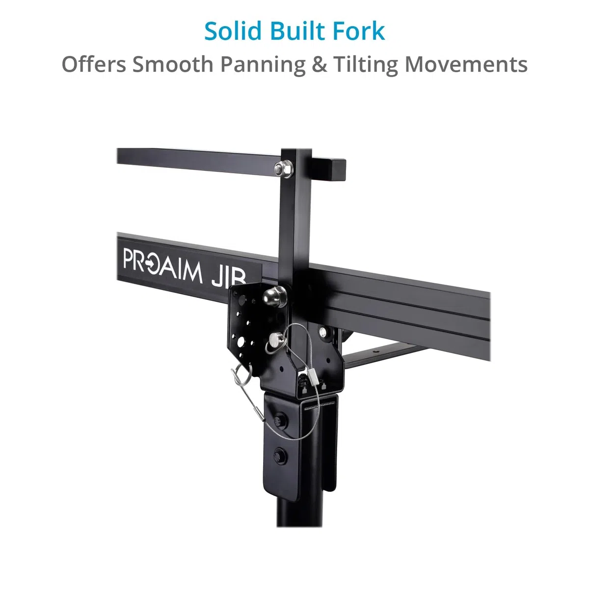 PROAIM 9ft Mini Camera Crane Portable Jib with Tripod Stand (P-9-TS) for DSLR Video Cameras up to 8kg/17.6lbs | Best Travel-Friendly Jib with Carrying Bag
