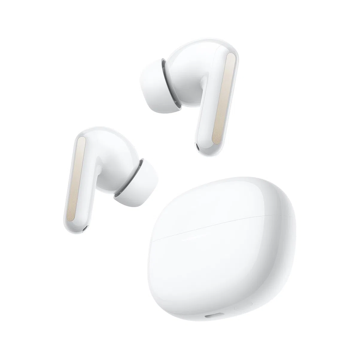XIAOMI Redmi Buds 8 Auricolari Bluetooth True Wireless, Cancellazione Attiva del Rumore 50dB/4kHz, 3 Microfoni AI, Driver Dinamico da 11 mm, Hi-Res Audio, Fino a 11h + 44h di Autonomia, IP54, Bianco