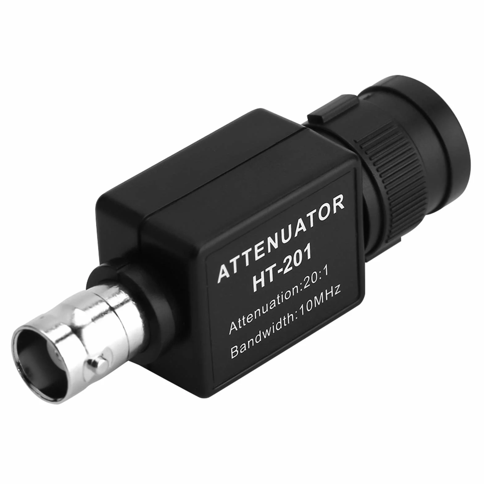 Attenuazione del segnale per oscilloscopio, attenuazione del segnale HT201 20: 1 Attenuatore passivo di larghezza di banda 10 MHz, accessorio per oscilloscopio