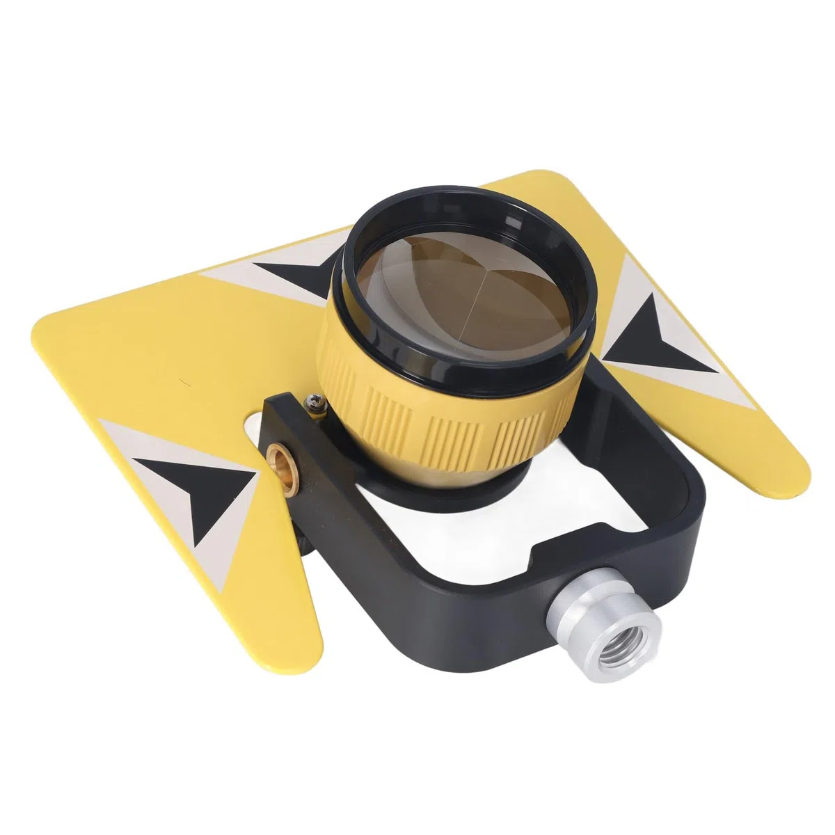 Fafeicy Prisma Topografico Inclinabile con Custodia - Strumento per Stazioni Totali Adatto Sokkia 5/8in X 11 Femmina, Offset Misurazione 0/-30mm