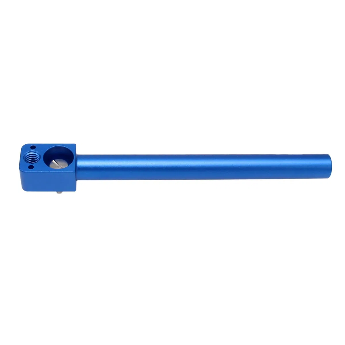 HangTon Tubo da 15 mm per fotocamera Sony ARRI RED Wireless Follow Focus Lens Motor Shoulder Rail accessorio di montaggio con filettatura da 3/8", lunghezza 15 cm (blu)
