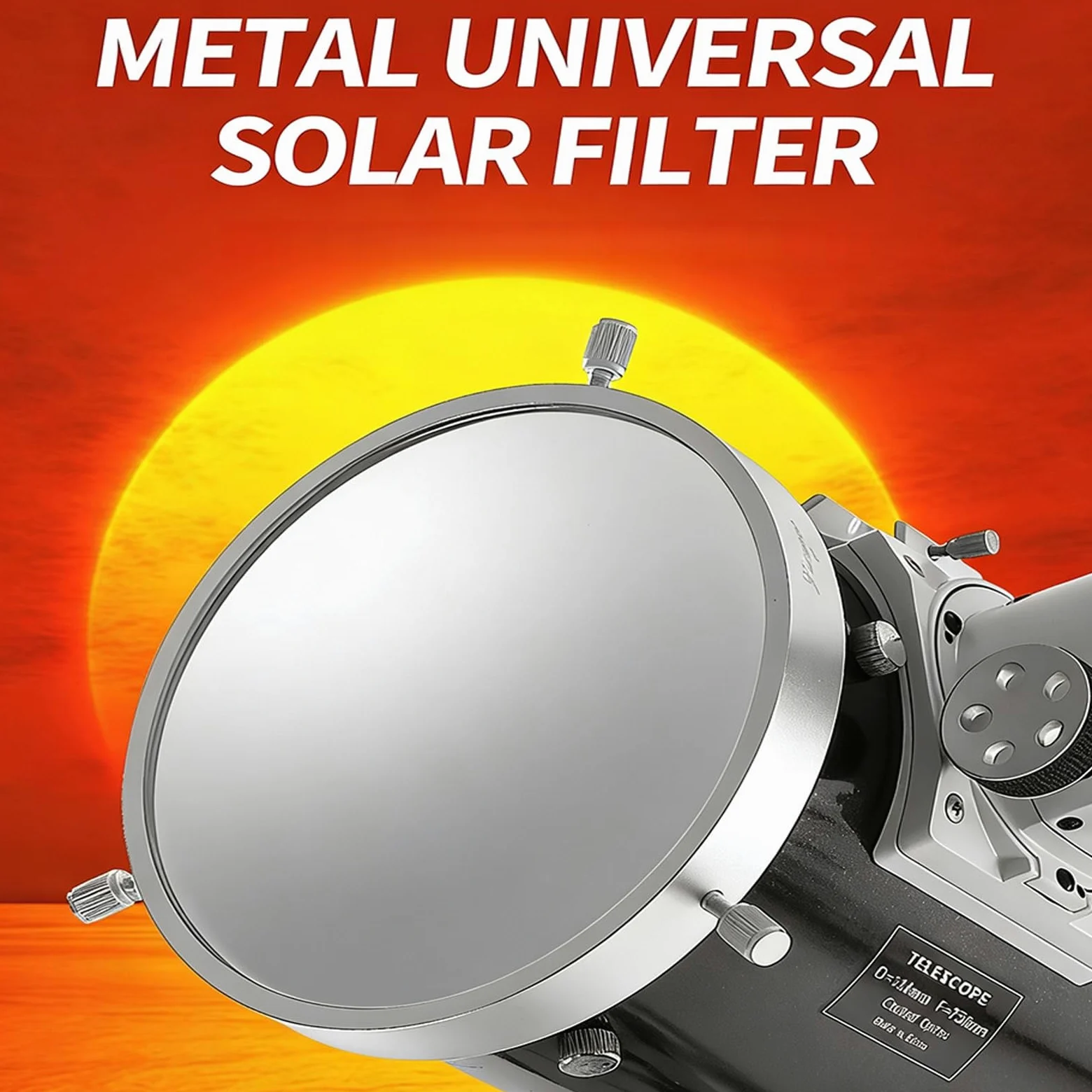 Accessorio filtro solare 80-250 mm per pellicola accessori per telescopio osservazione delle macchie solari