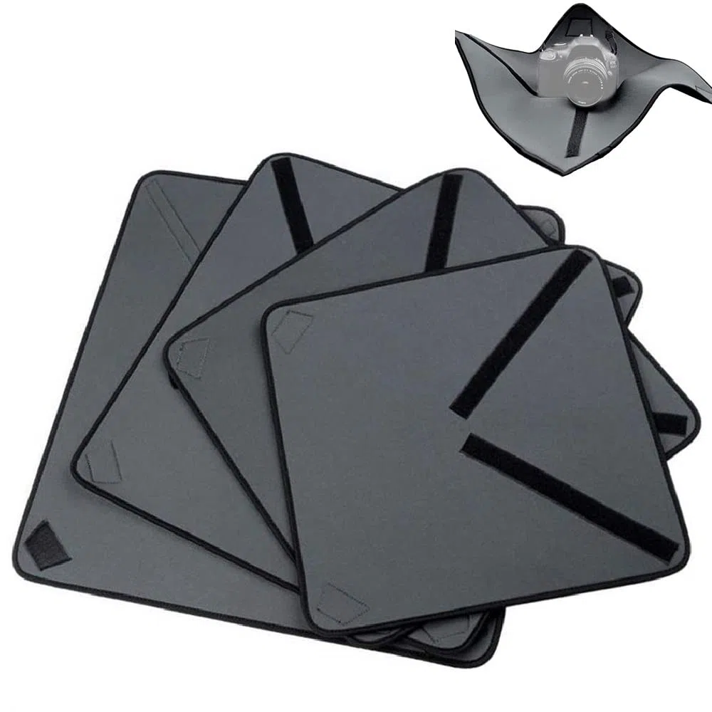 Selens 4 Pezzi Panno Protettivo Neoprene Avvolgente Custodia per Fotocamera Digitale DSLR - Protezione Antiurto per Obiettivo - Accessori per Studio