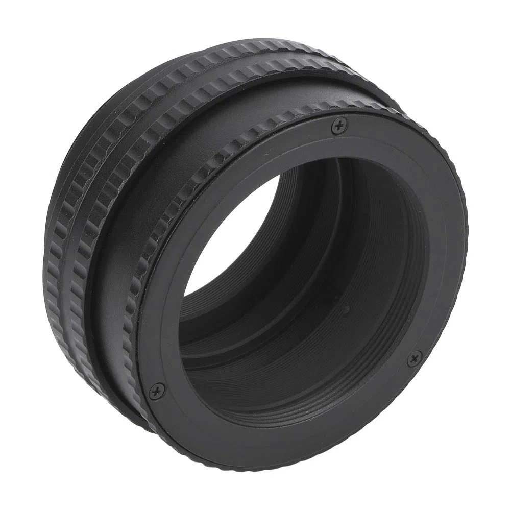 CHICIRIS Adattatore Elicoidale di Messa a Fuoco M42, Tubo Macro Regolabile 17-31 Mm per la Messa a Fuoco Dell'obiettivo, con Attacco M42 Standard, Robusta Lega di Alluminio