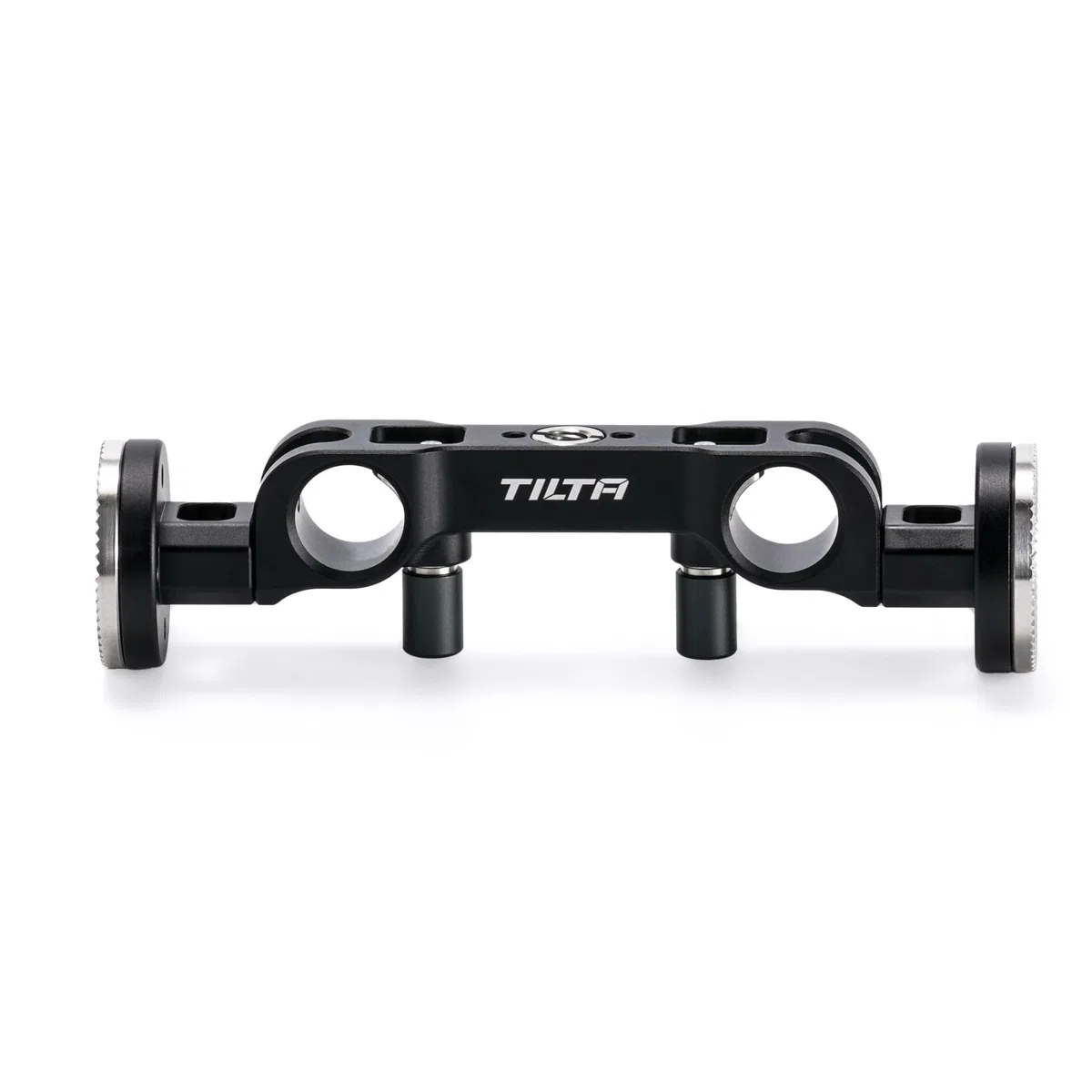 TILTA Adattatore doppia rosetta LWS da 15 mm compatibile con aste LWS da 15 mm con filettatura 3/8 ″-16 con riduttore da 1/4 ″-20 - Nero TA-DRA-15-B