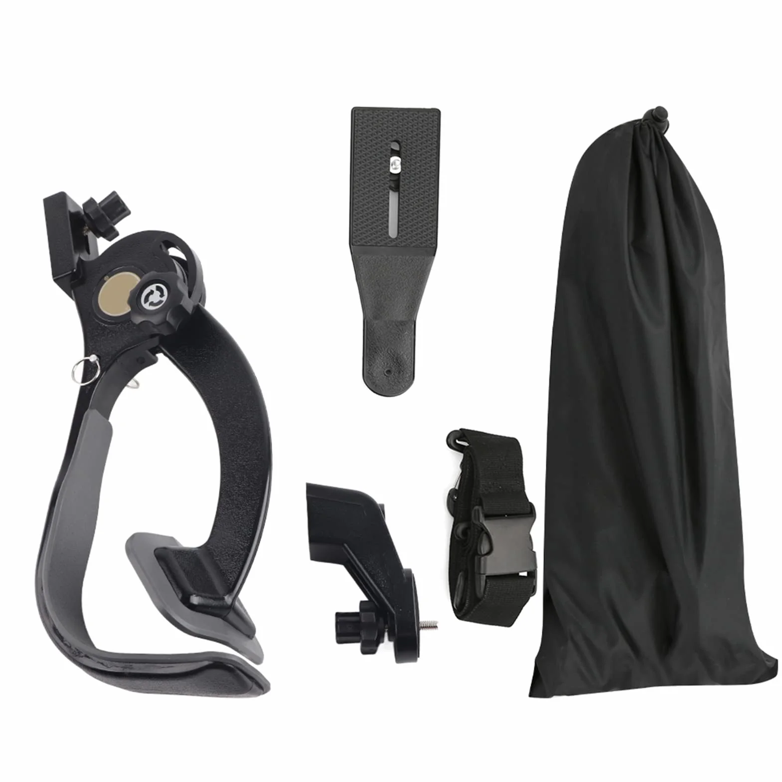 Supporto da Spalla per Fotocamera da Spalla Altri Accessori per Fotocamera SR500 Nero Tracolla per Fotocamera DSLR da Esterno Fotografia Spalla Ammortizzatore Staffa Supporto