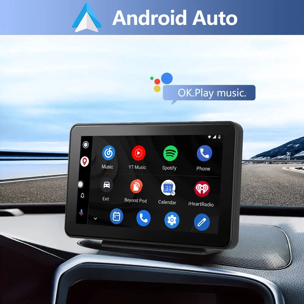 CarPlay Auto, 7 Pollici Wireless CarPlay Android Auto Autoradio