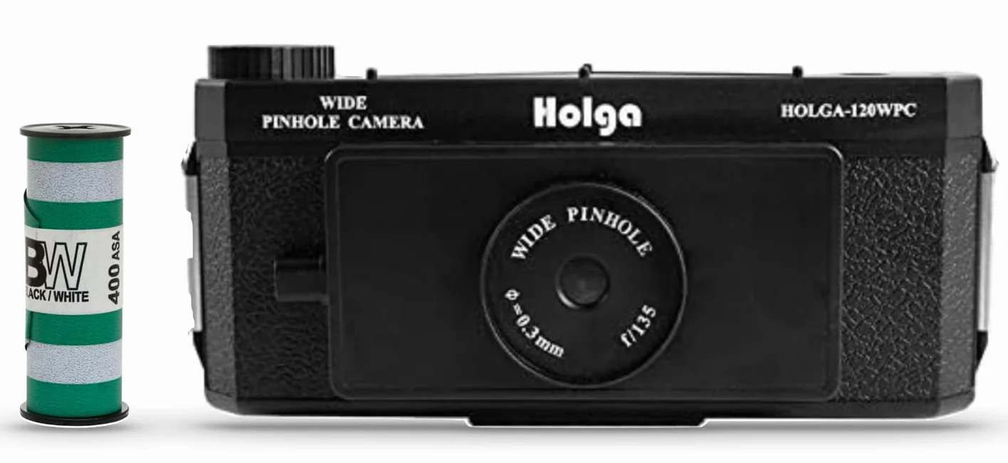 Anton & HOLGA 120N Wide Angle Pinhole Medium Format Panorama (Consegna senza film)