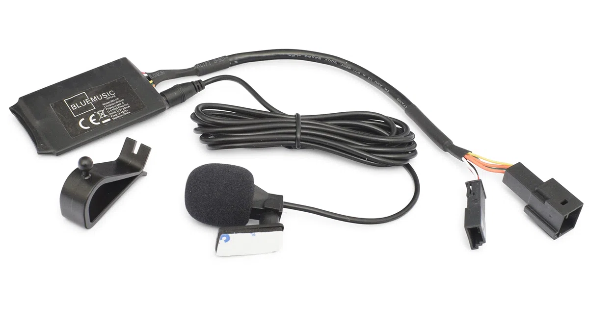 BlueMusic Interfaccia audio vivavoce Bluetooth compatibile con BMW E46 E39 E38 X5 E53 X3 E83 Z4 E85 E86 3 + 6 connessioni CD changer