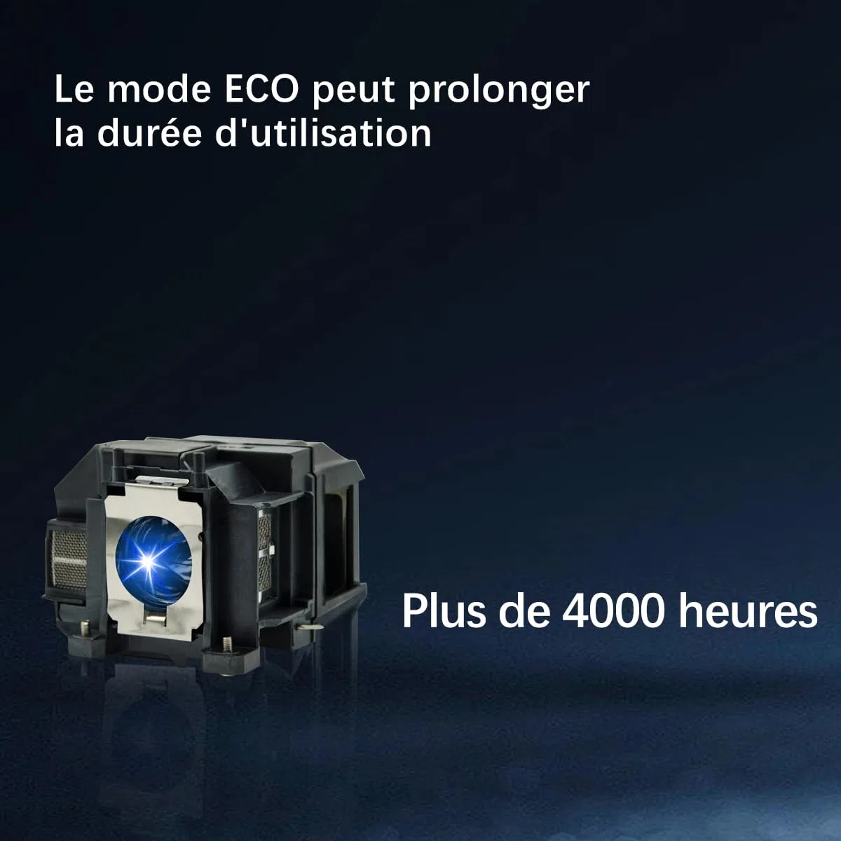 EL PLP67/V13H010L67 - Lampada di ricambio per proiettore compatibile con Epson EB-S02 EB-S02H EB-X11 EH-TW480 EH-TW550 EB-X12 EB-X02 EB-S01 EB-S11 EB-S12 Home Cinema 500 7 07HD 71 0HD 750HD H436B