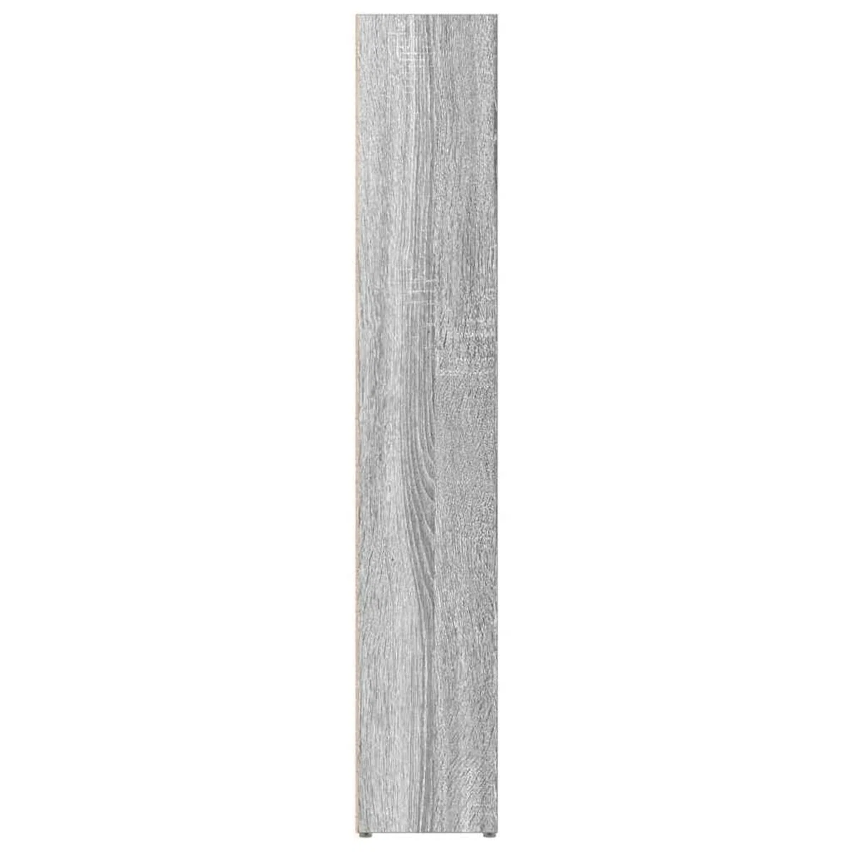 Gecheer Mobili Porta CD 2pz Grigio Sonoma 21x16x93,5 Legno Multistrato