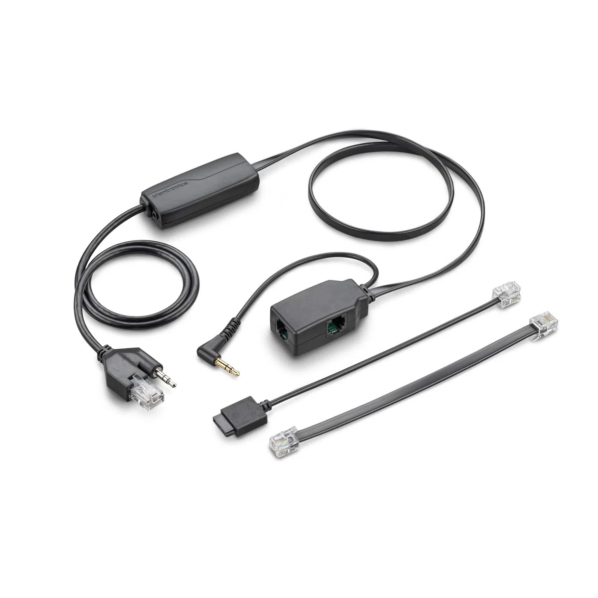Plantronics APA 24 EHS adattatore APA 24, adattatore EHS, Alcatel, Nero