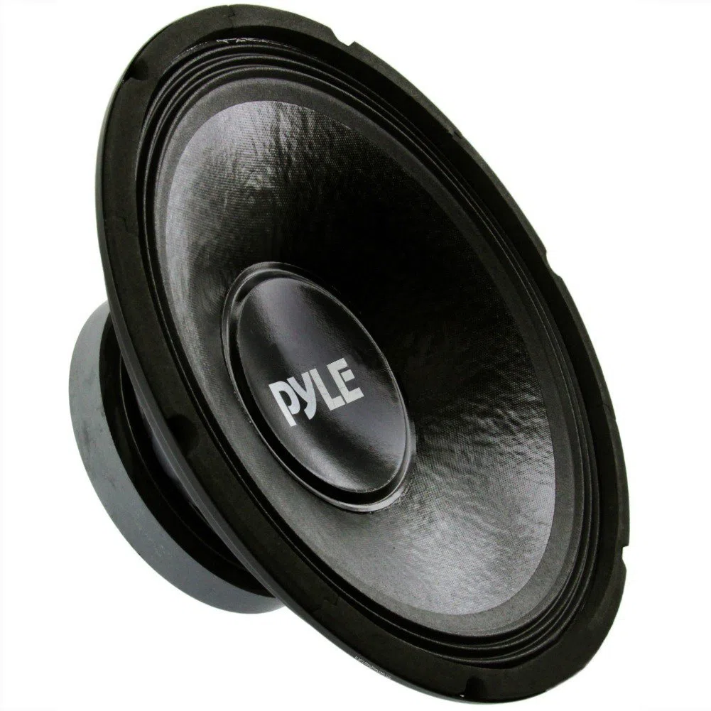 Pyle 1 WOOFER PPA10 PPA 10 altoparlante diffusore da 25,00 cm 250 mm 10" da 300 watt rms e 600 watt max impedenza 8 ohm per casa feste party, 1 pezzo