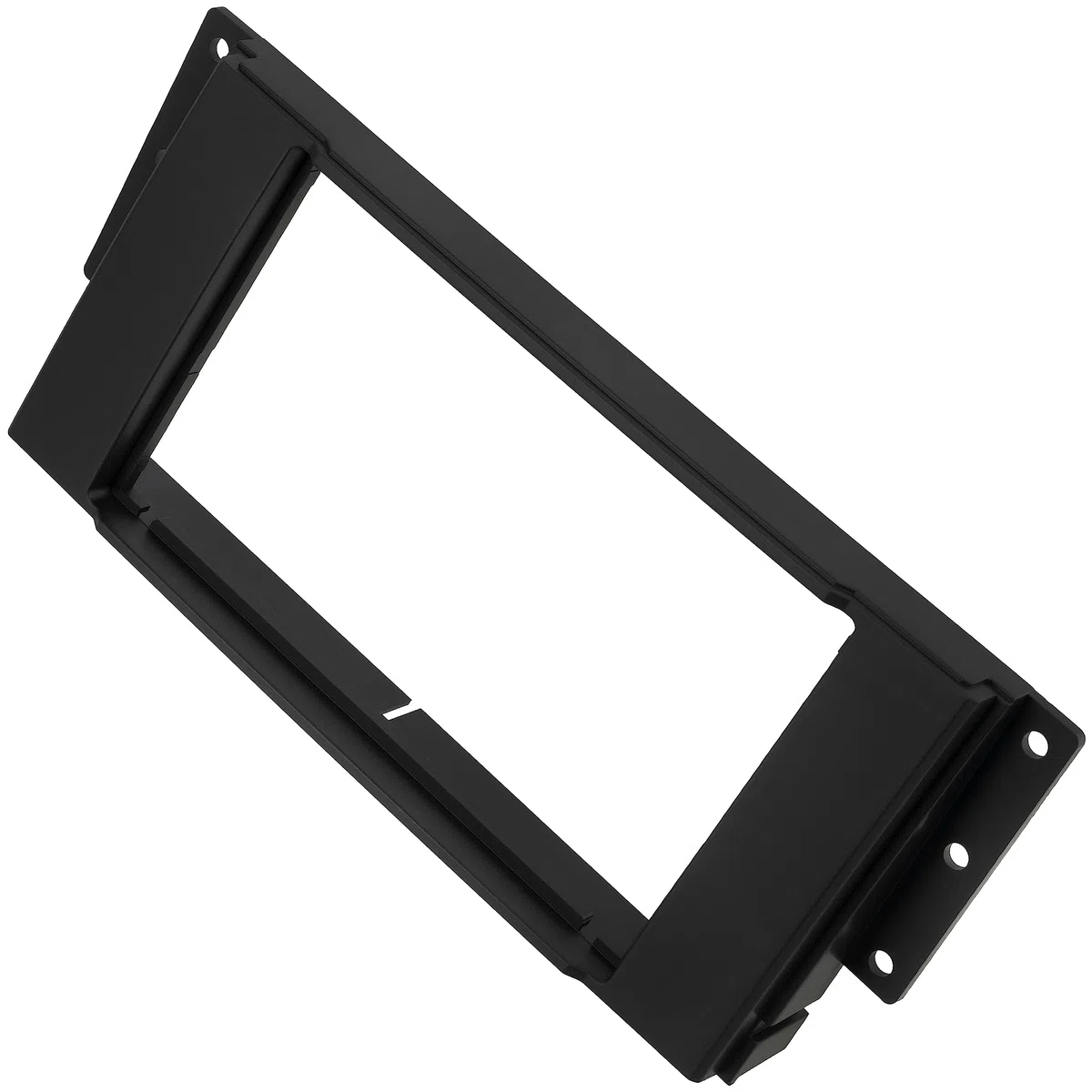 AERZETIX - C40961 - Mascherina telaio adattatore 2 DIN per autoradio - in plastica - compatibile con Land Rover Discovery 2005+, Land Rover Freelander 2007+, Land Rover Sport 2005+