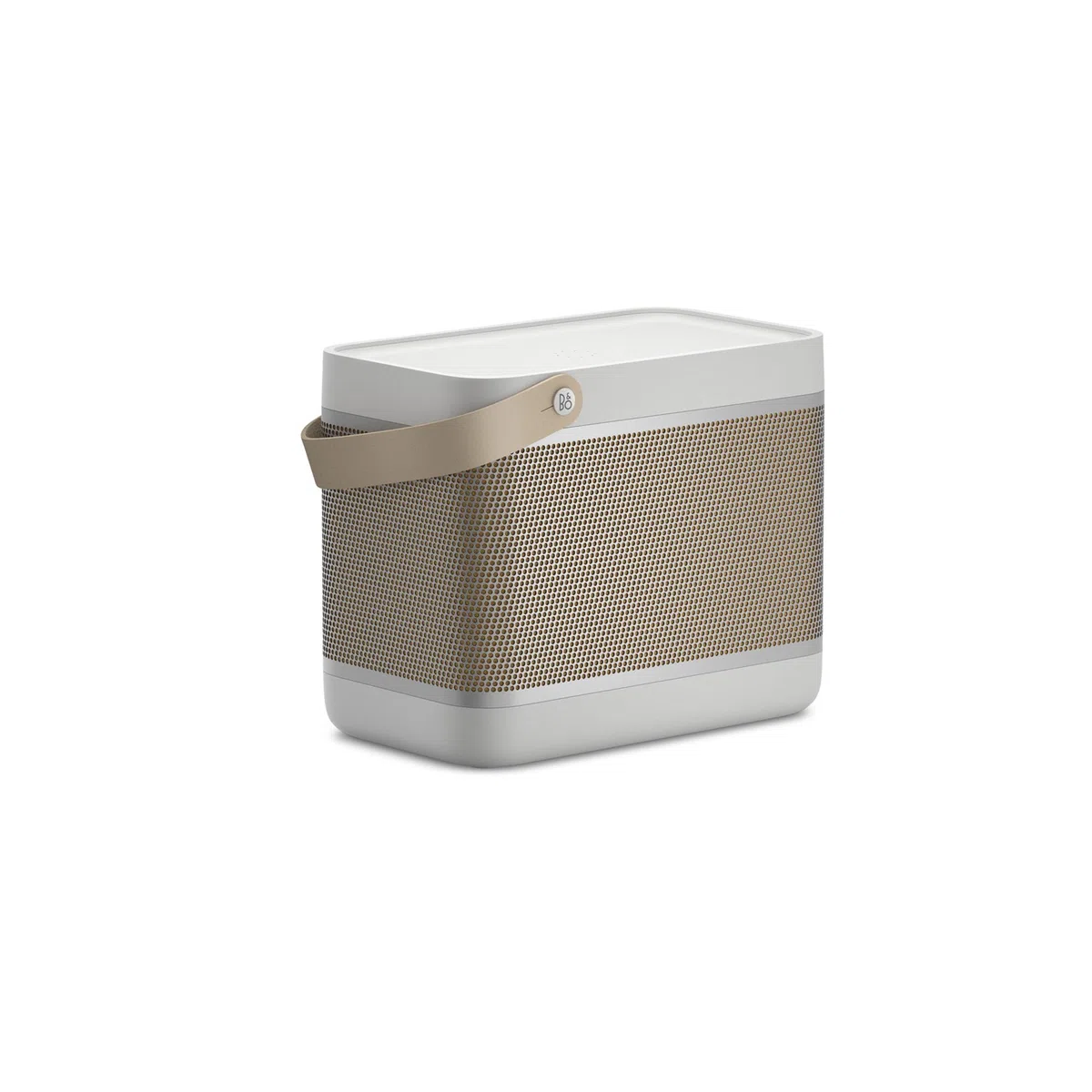 Bang & Olufsen Beolit 20 Altoparlante Bluetooth Portatile - Grigio | con ricarica wireless, suono potente a 360° e superficie di ricarica per telefoni Qi, per interni ed esterni