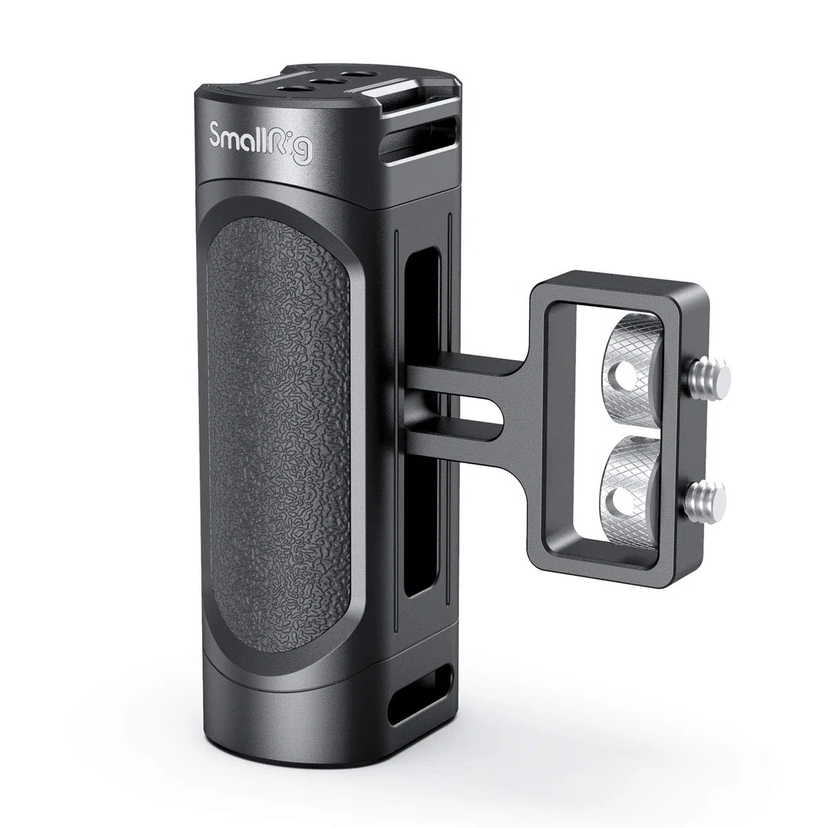 SMALLRIG Mini Maniglia Laterale con Fori Filettati, Mini Maniglia Laterale Regolabile per Gabbia Della Fotocamera - 2916