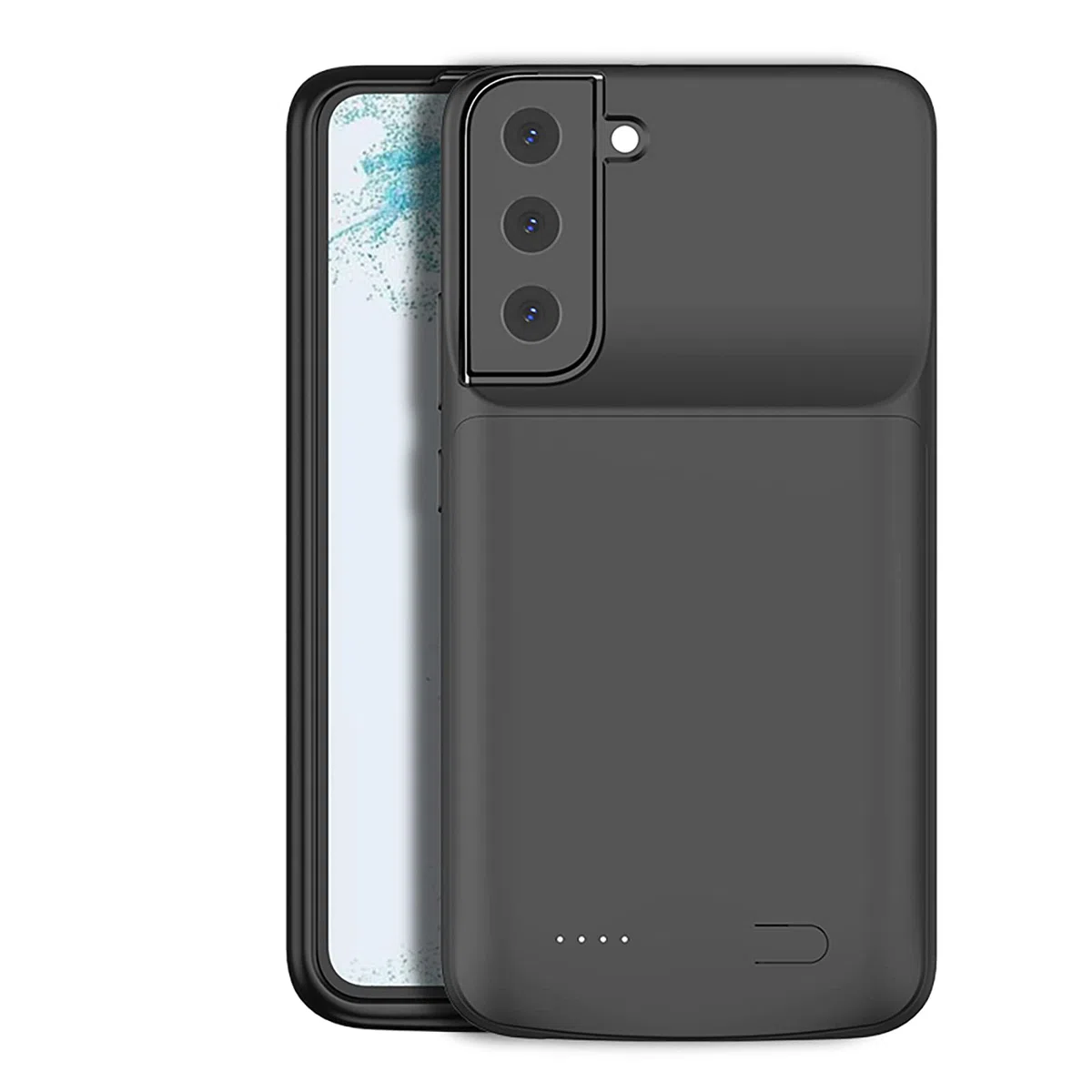 ELLENNE COVER BATTERIA PER SAMSUNG S22 PLUS 6.6" RICARICABILE SLIM 4800MAH | COVER CON BATTERIA INTEGRATA PER SAMSUNG GALAXY S22 PLUS 6.6" BATTERY CASE CUSTODIA RICARICABILE SLIM SOTTILE S22+ 4800MAH