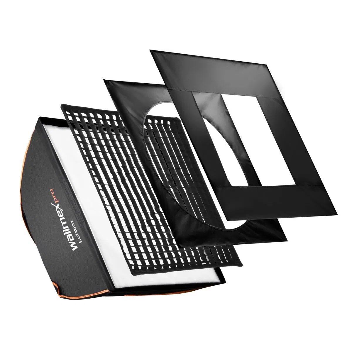 Walimex pro Softbox Plus Orange Line 60x60