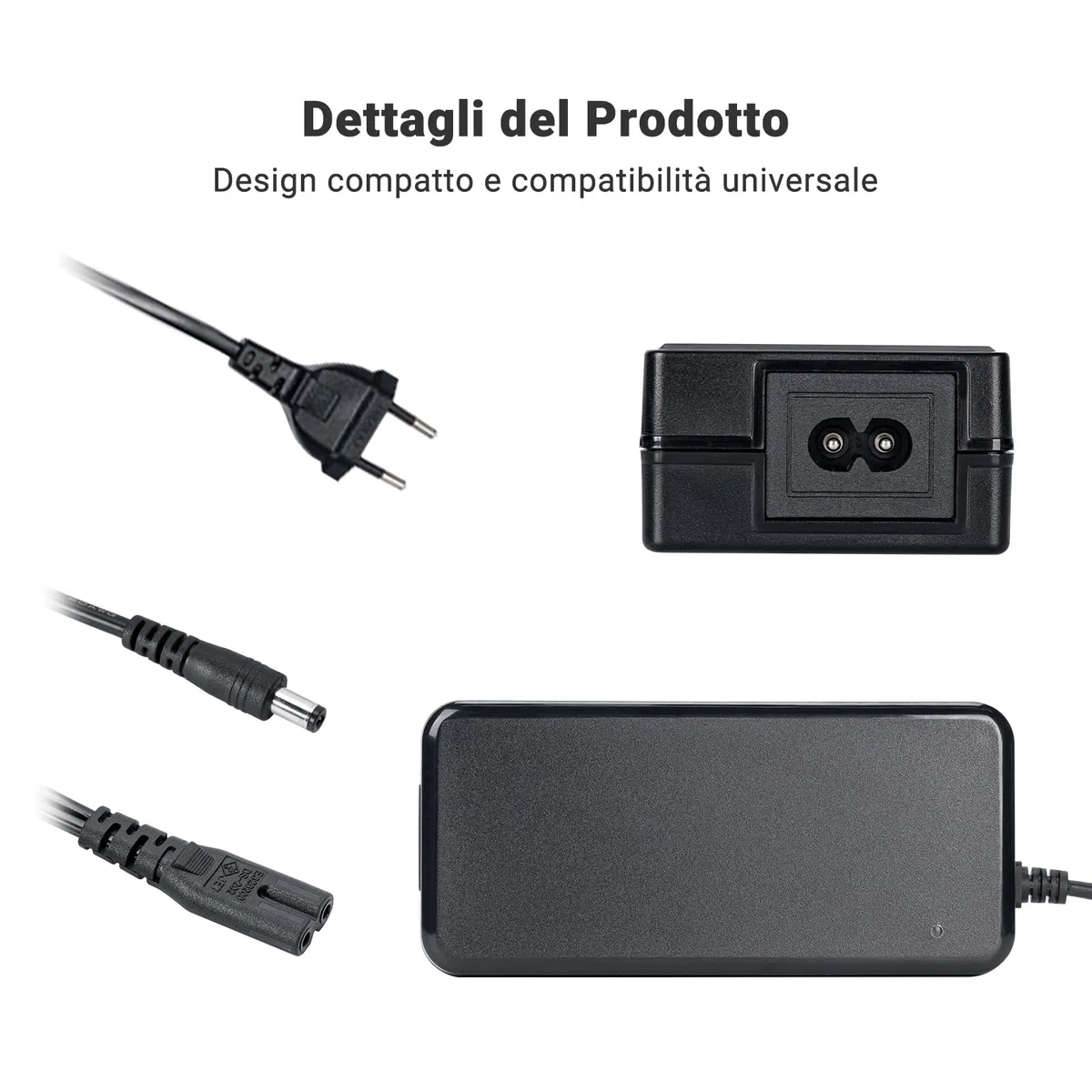 Fosi Audio 48V 5A Alimentatore Alimentatore per Home Audio Ricevitore Stereo Bluetooth Amplificatore Mini Hi-Fi Classe D Amplificatore Integrato