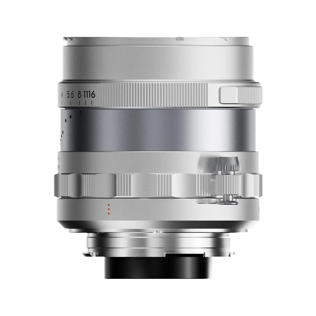 Full-Frame Photography Lens Simera 35 mm f1.4 for Leica M Mount - Silver