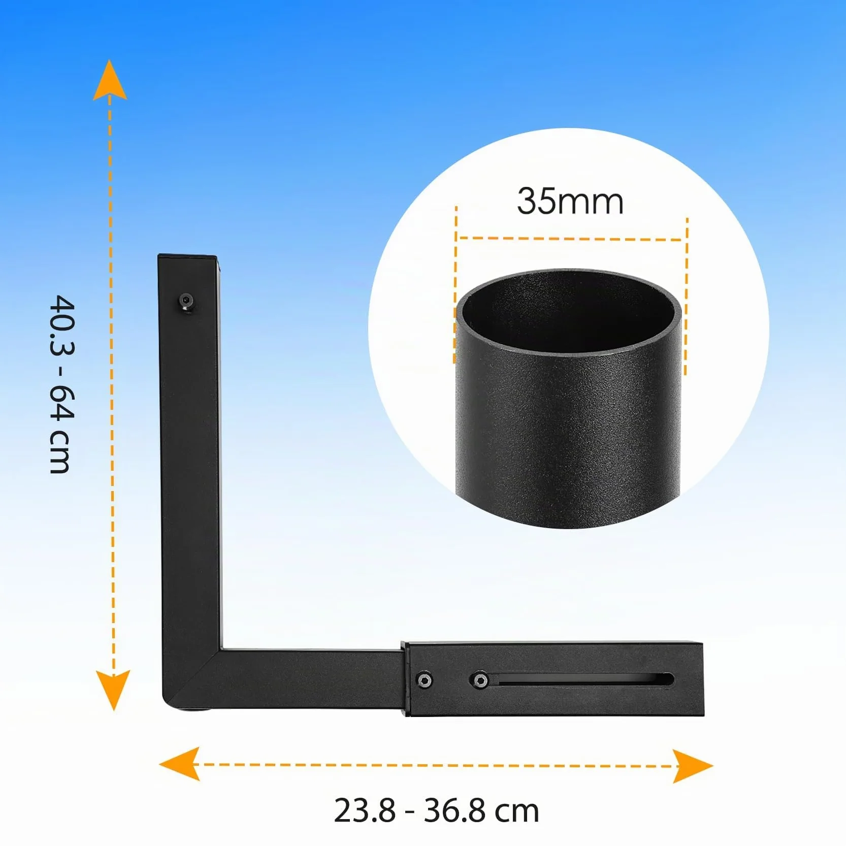 Starlink - Supporto da parete Starlink Gen 3 standard Starlink con braccio retrattile per kit Internet Satellite Starlink Gen 3, antiruggine