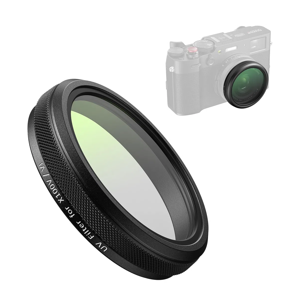 SmallRig Filtro UV per Fujifilm X100VI / X100V (nero) 5852