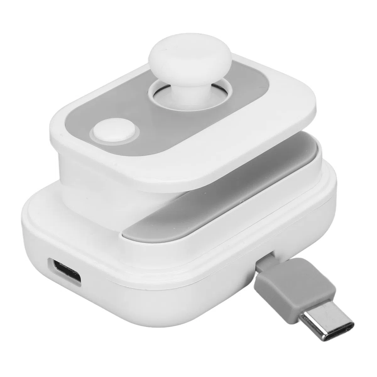 Joystick per Controller di Gioco Mobile per Telefono Android, Gamepad di Gioco per Smartphone Bluetooth 5.2 Tipo C, Controller di Gioco Joypad per Schermo di Controllo del Gioco (Bianco)
